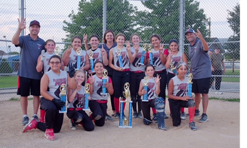 10U Fire is Summer Sizzle Champions!!!